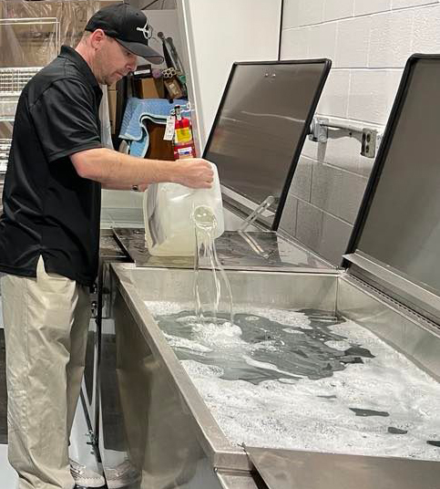 ultrasonic cleaner solution